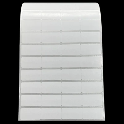 สติ๊กเกอร์กึ่งมันกึ่งด้าน ขนาด 2.2 x 1.2 ซม.