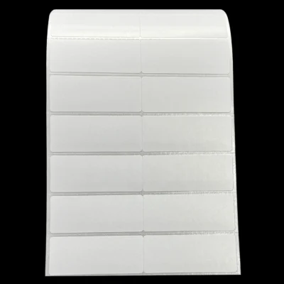 สติ๊กเกอร์กึ่งมันกึ่งด้าน ขนาด 5.0 x 2.0 ซม.