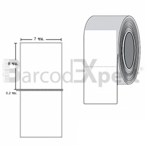 สติ๊กเกอร์ไดเร็คเทอร์มอลล์ ขนาด 7.0 x 8.0 ซม.