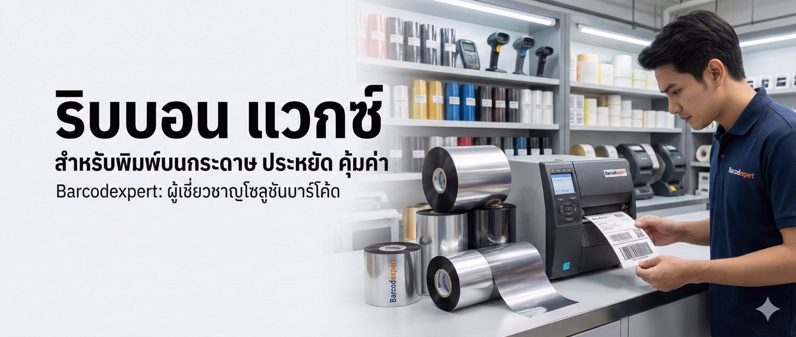 ริบบอน แวกซ์ (Wax Ribbon)